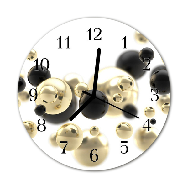 Relógio de parede redondo Abstração