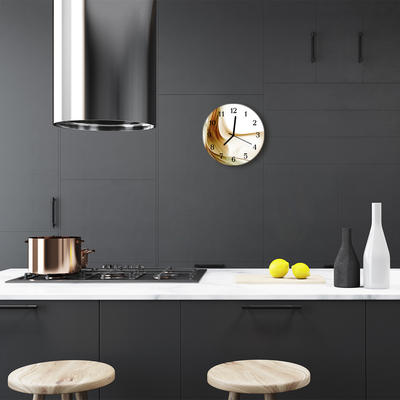 Relógio de parede redondo Abstração