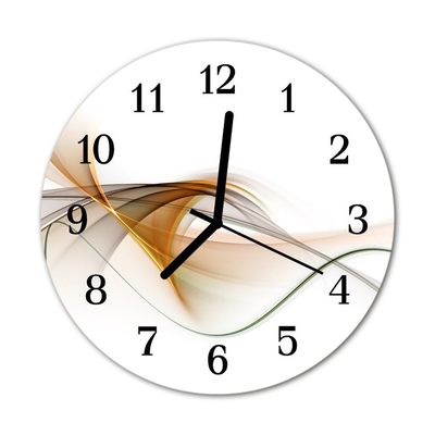 Relógio de parede redondo Abstração