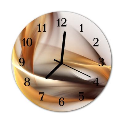 Relógio de parede redondo Abstração