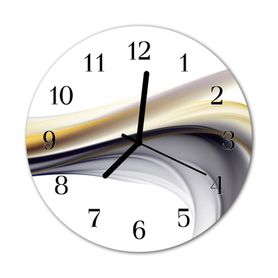 Relógio de parede redondo Abstração