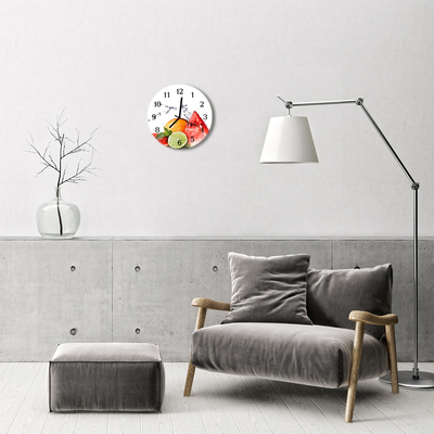 Relógio redondo Fruta