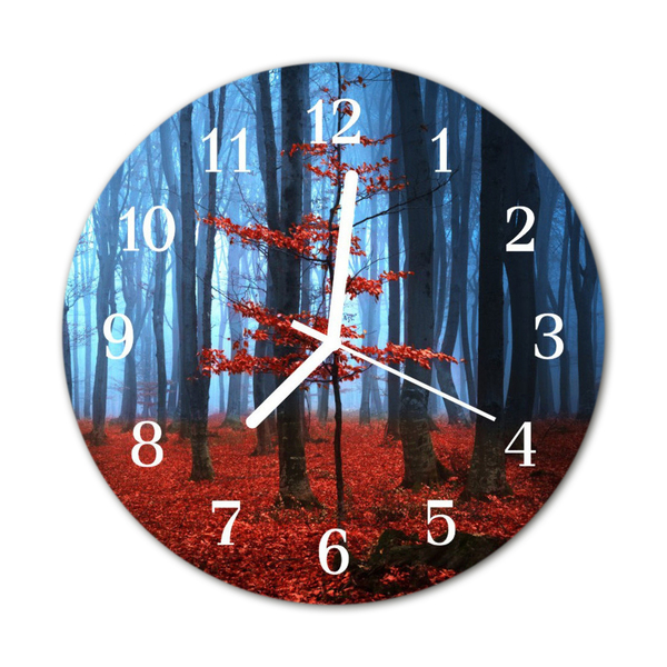 Relógio redondo Nevoeiro de outono