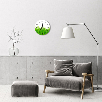 Relógio redondo Grama