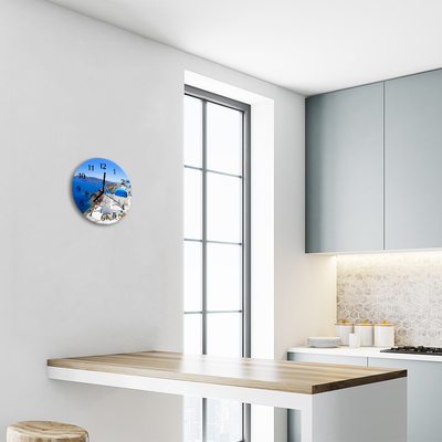 Relógio redondo Santorini