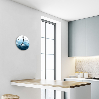 Relógio de parede redondo Abstração