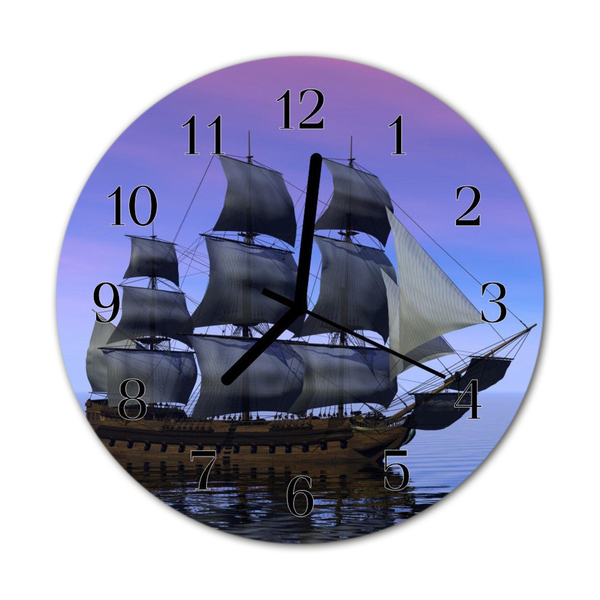 Relógio de parede redondo Navegação