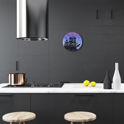 Relógio de parede redondo Navegação