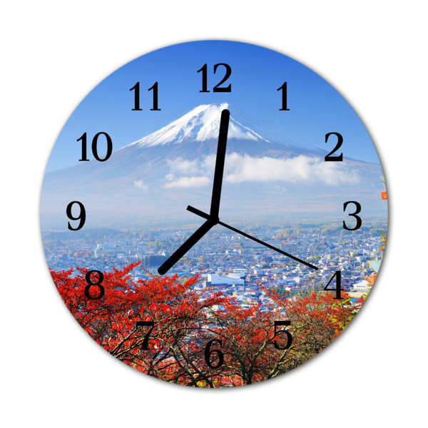 Relógio de parede redondo Montanha