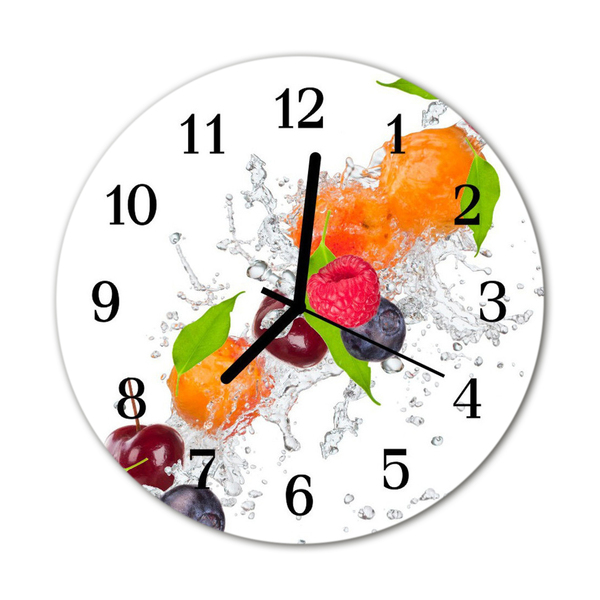 Relógio redondo Fruta