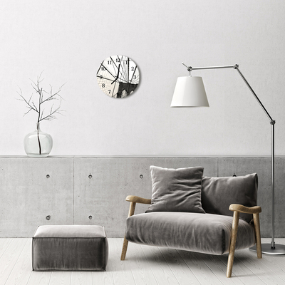 Relógio de parede redondo Ponte do Brooklyn