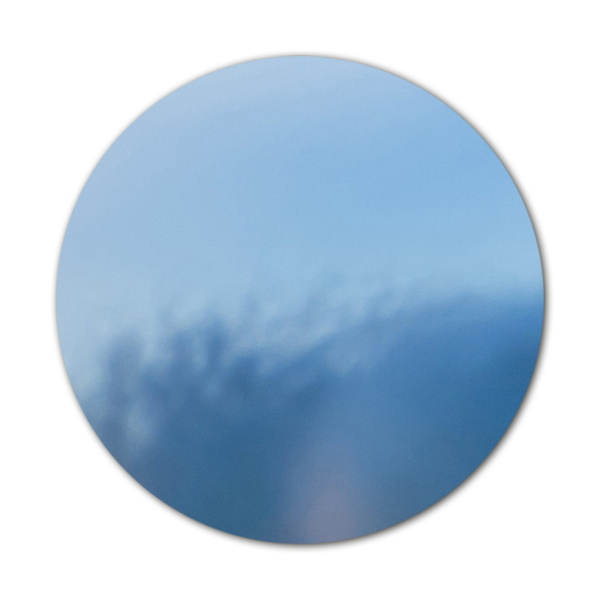 Relógio redondo Algodão