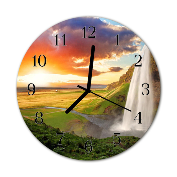 Relógio redondo Cachoeira