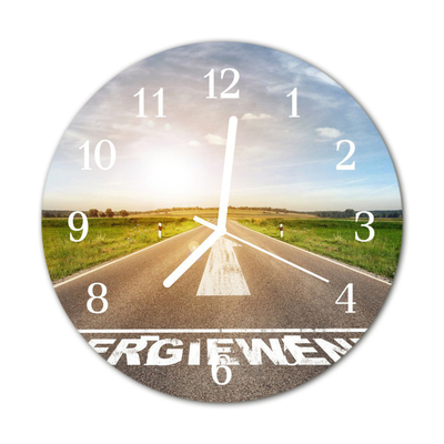 Relógio redondo Autoestrada