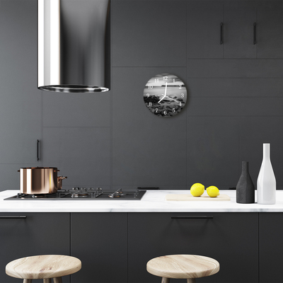 Relógio de vidro redondo Costa