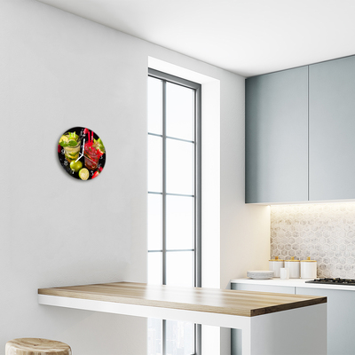 Relógio redondo Coquetel