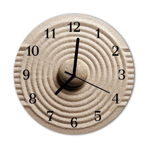 Relógio de parede redondo Pedra