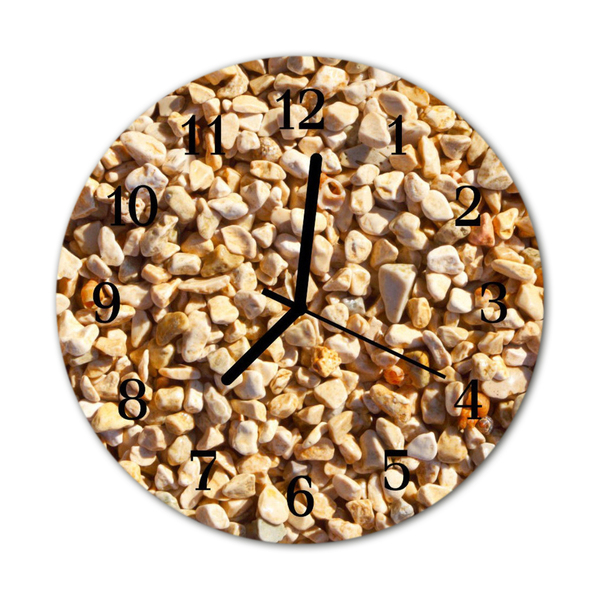 Relógio de vidro redondo Garra