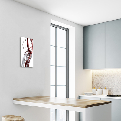 Relógio vertical Padrão de cor de arte