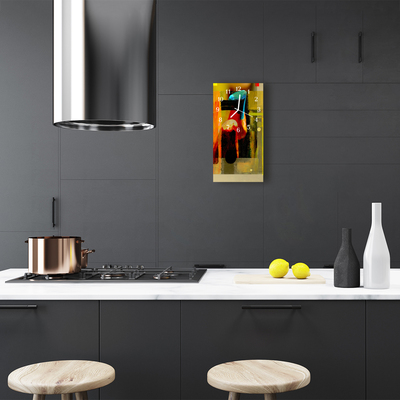 Relógio vertical Arte Gráfica Cor