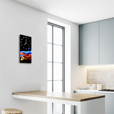 Relógio vertical Arte Abstrata