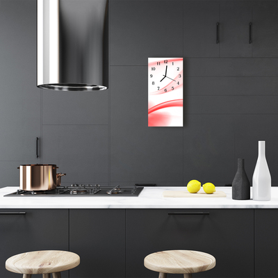 Relógio de vidro vertical Arte Gráfica abstração