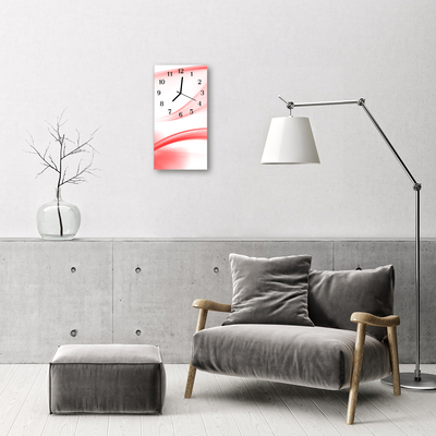 Relógio de vidro vertical Arte Gráfica abstração