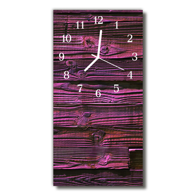 Relógio vertical Painéis de cozinha roxos