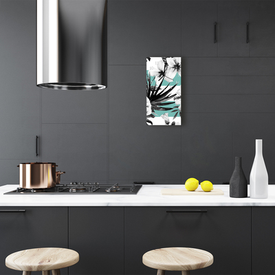 Relógio vertical Natureza Planta Colorida