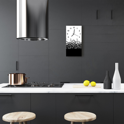 Relógio vertical Música colorida