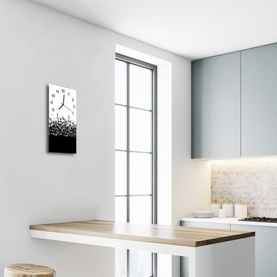 Relógio vertical Música colorida