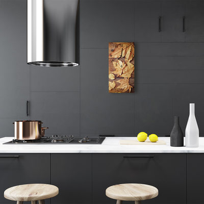 Relógio vertical A natureza deixa marrom