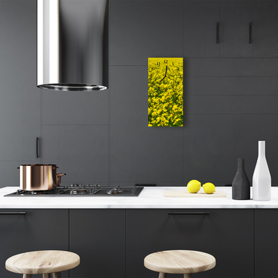 Relógio de vidro vertical Paisagens coloridas de Blumenfeld