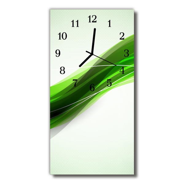 Relógio vertical Arte Abstração colorida