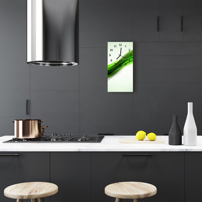 Relógio vertical Arte Abstração colorida