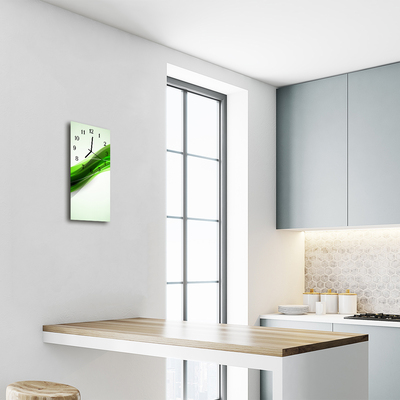 Relógio vertical Arte Abstração colorida