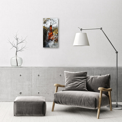 Relógio de vidro vertical Garrafa de água Cerveja