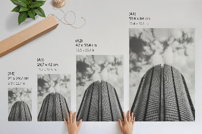 Poster para cozinha Arranha-céu moderno, simetria, elegância
