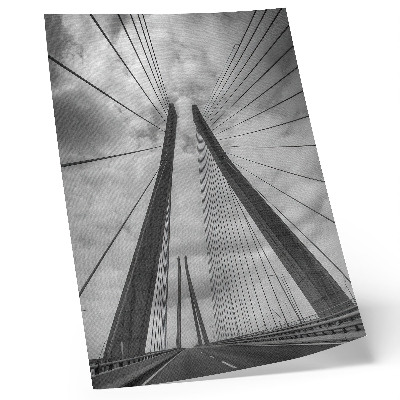Arte de parede Ponte de corda: modernidade, elegância, simetria