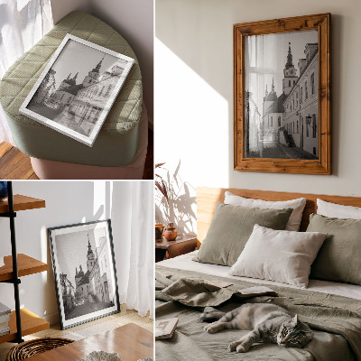 Poster para cozinha Edifícios históricos, elegância, detalhes arquitetônicos