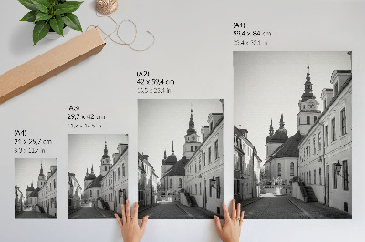 Poster para cozinha Edifícios históricos, elegância, detalhes arquitetônicos