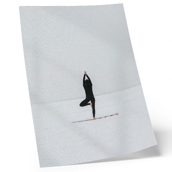 Impressão em tela Minimalismo, figura, ioga, paz, harmonia