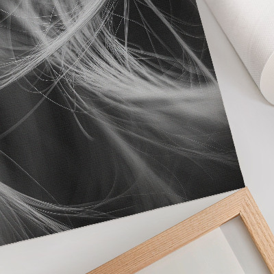 Poster para cozinha Linhas delicadas em estilo abstrato moderno