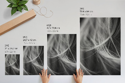 Poster para cozinha Linhas delicadas em estilo abstrato moderno