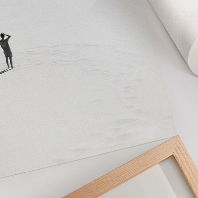 Arte de parede Minimalismo, solidão, espaço, paz.