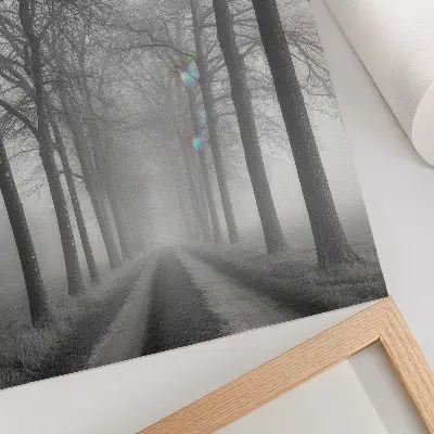 Poster para cozinha Beco da Árvore Nebulosa em estilo minimalismo moderno