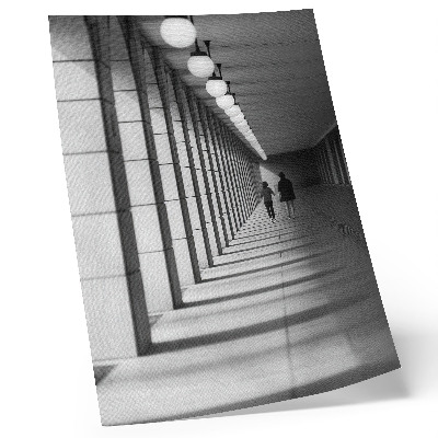 Poster decorativo Arquitetura moderna, longas sombras, simetria