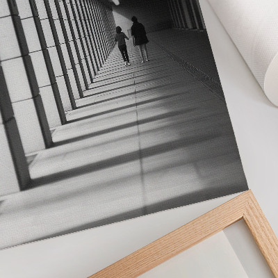 Poster decorativo Arquitetura moderna, longas sombras, simetria