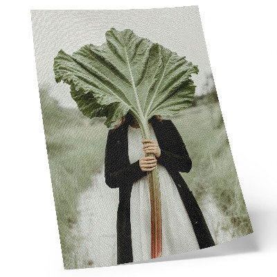 Poster para cozinha O Mistério da Natureza: Folha e Figura