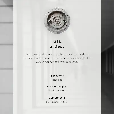 Poster para cozinha fachada creme com janelas em preto e branco no estilo clássico